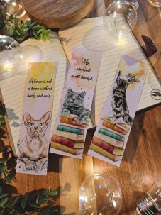 Záložky s motivy Kočky