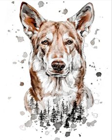 Tištěná kopie Wolf