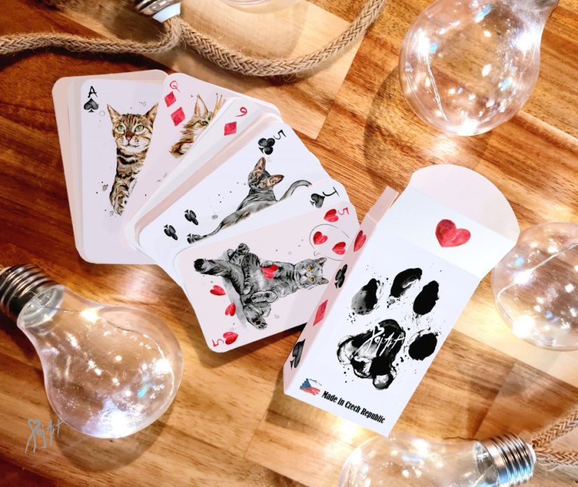 Pack of Cats - Hrací Karty
