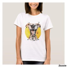 Tričko s potiskem Chrt